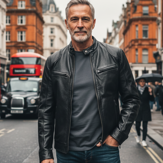 Mitchell | Men's Leather Jacket