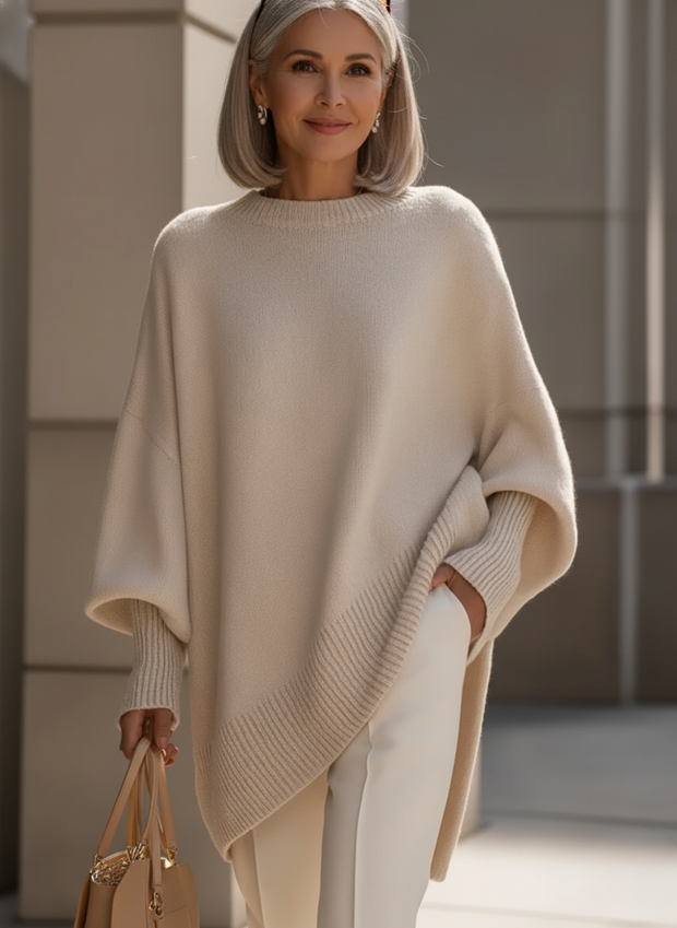Wanwen | Sophisticated Wool Blend Sweater