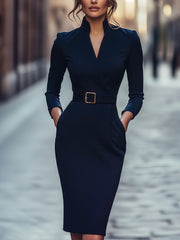 Claribel | Refined Black Dress