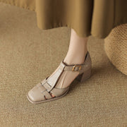 Michela Square-Toe Sandals