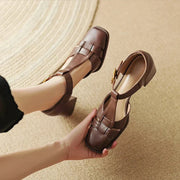 Michela Square-Toe Sandals