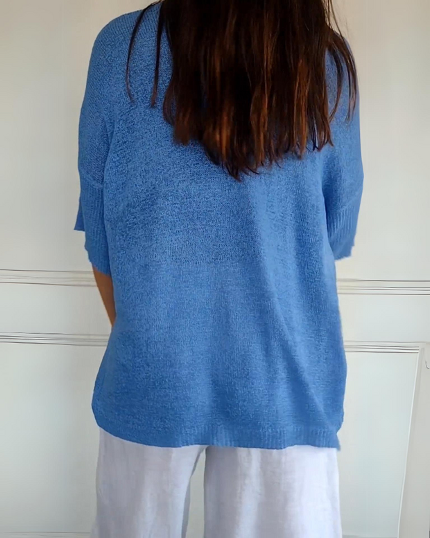 CELIA - BREATHABLE COTTON BLOUSE