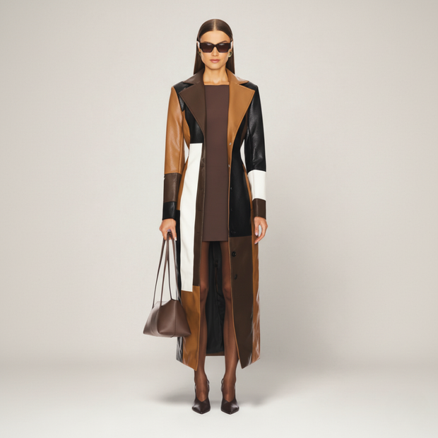 ROSALINE | LEATHER COAT