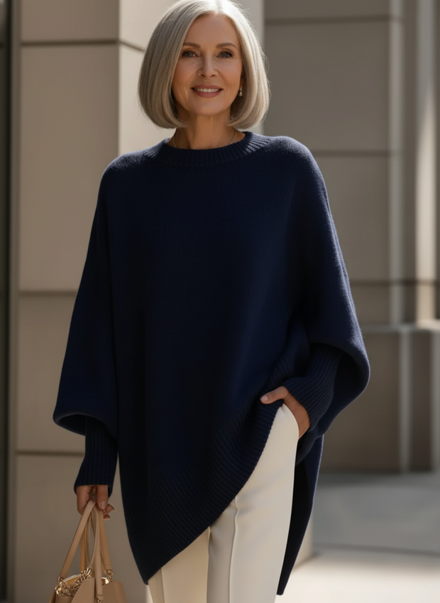 Wanwen | Sophisticated Wool Blend Sweater