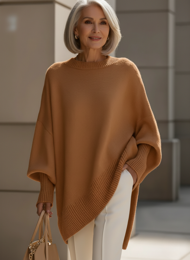 Wanwen | Sophisticated Wool Blend Sweater