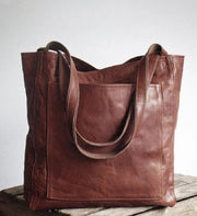 Ella™ - Classic Leather Tote