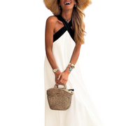 Orella | Cross-Neck Dress