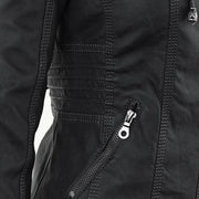 NORE | Mode leather jacket with hood