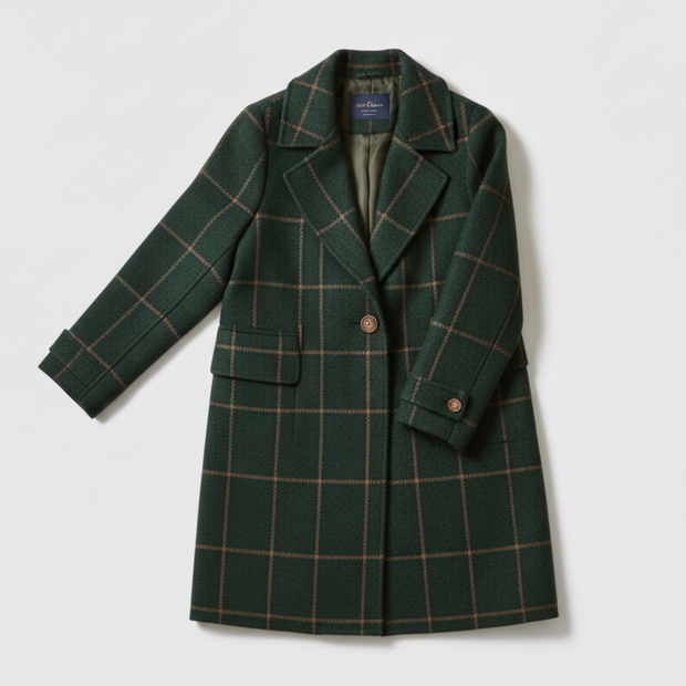 Ella – Classic Check Coat