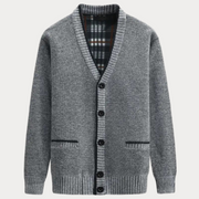 Andreas™ | Classic Knitted V-Neck Cardigan