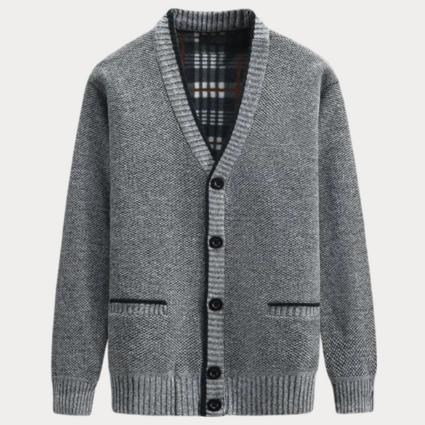 Andreas™ | Classic Knitted V-Neck Cardigan