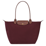 Nore - Large Le Pliage Tote, Burgundy