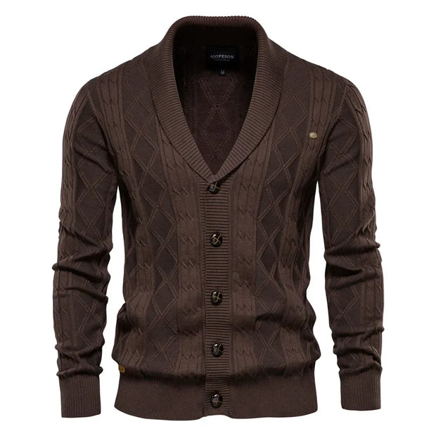 Men's Cardigan with Buttons