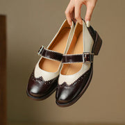 Miana | Leather Mary Jane Shoes
