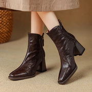 Sharon - Elegant Comfort Heel Boots