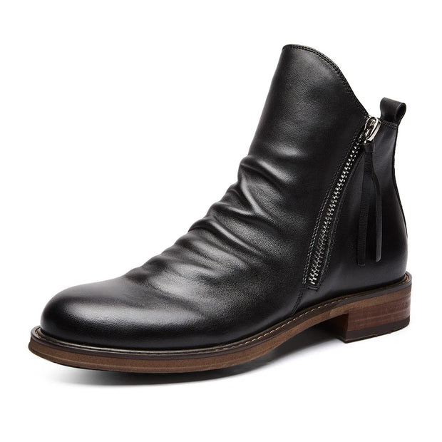 Owens™ | Faux Leather Chelsea Boots