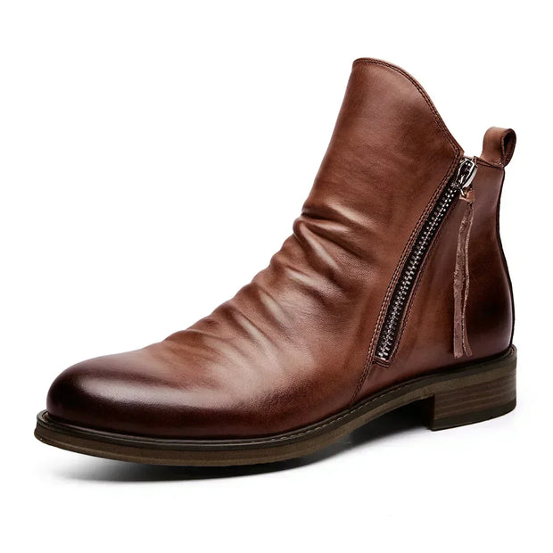 Owens™ | Faux Leather Chelsea Boots