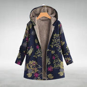 Mira™ - Elegant Floral Fleece Jacket