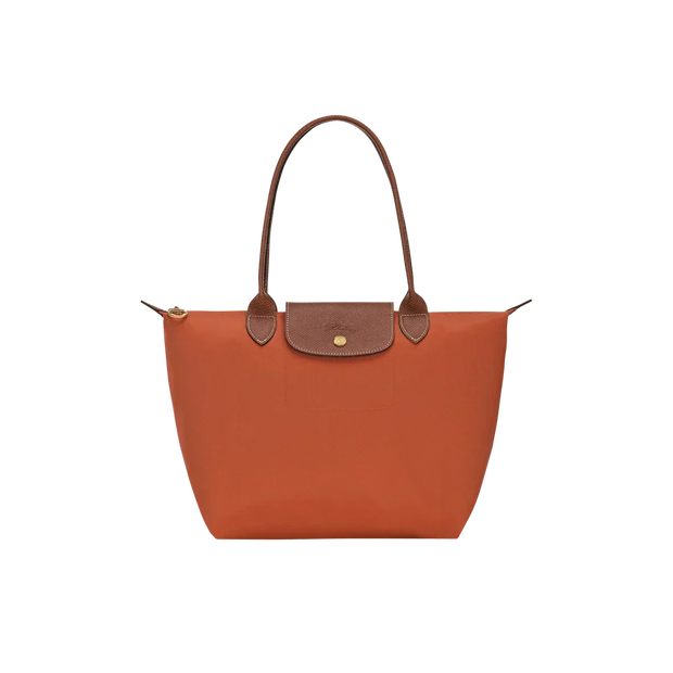 Nore - Large Le Pliage Tote, Brick