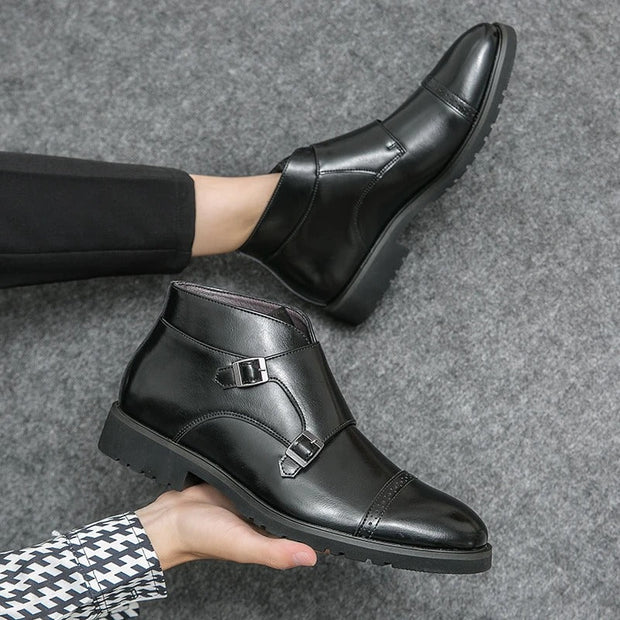 Darell | Double Monk Strap Boots