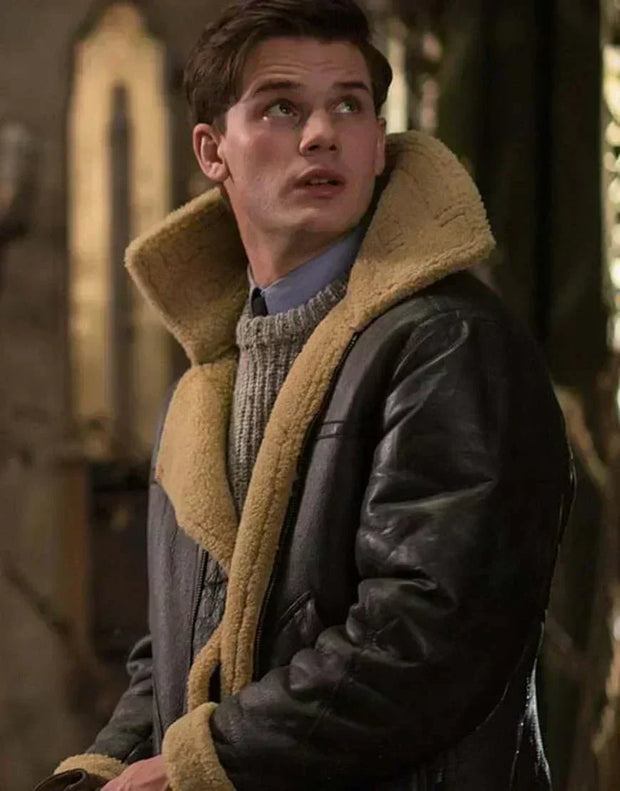 Matthew | Shearling Aviator Jacket