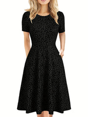 Evelyn Quinn | Retro A-Line Summer Dress