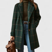 Ella – Classic Check Coat