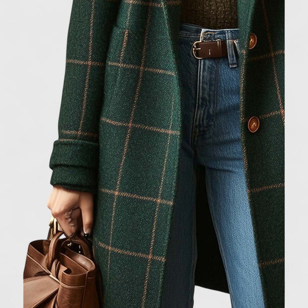 Ella – Classic Check Coat