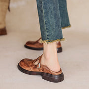 Risla | Leather Mary Jane Shoes